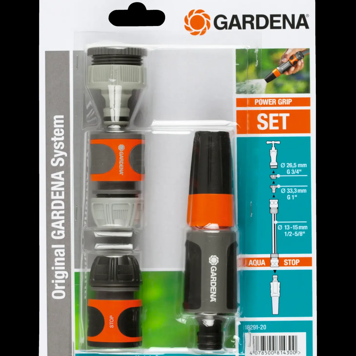 Gardena System Basis-sæt, 18291-20