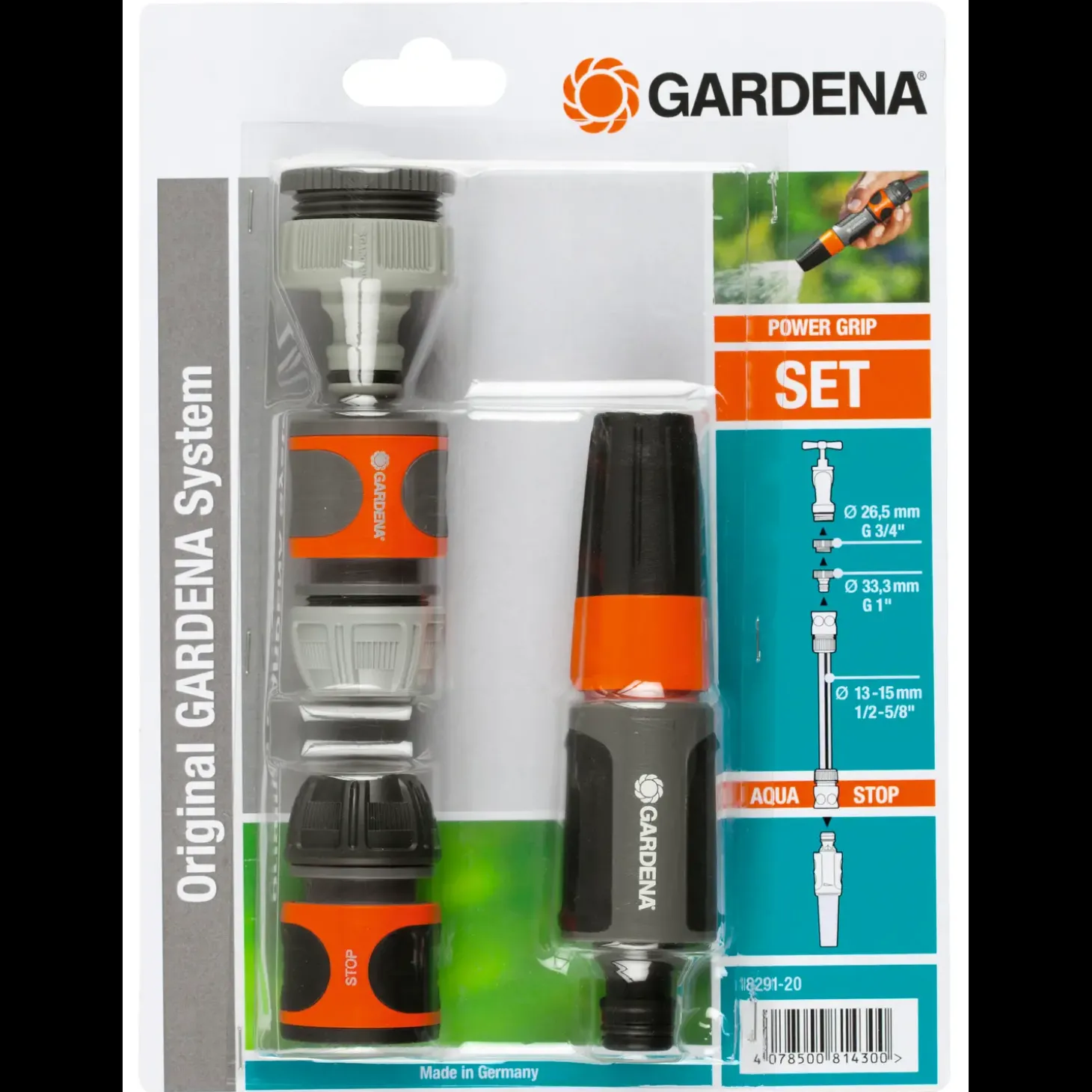 Gardena System Basis-sæt, 18291-20