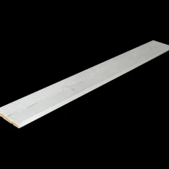 Gavlbrædder gran 25x150 mm x 5,1 M hvidmalet