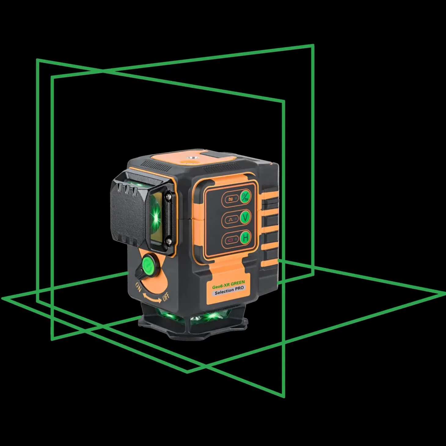 GeoFennel GEO6X R linjelaser grøn