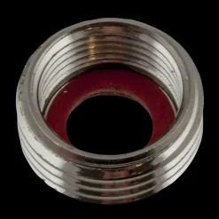 Gevindring 3/8"x1/2" krom