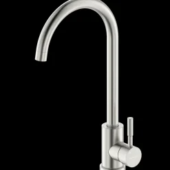Geyser Alpha køkkenarmatur rustfrit stål børstet
