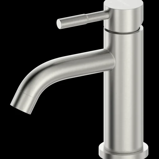 Geyser Delta håndvaskarmatur rustfrit stål børstet
