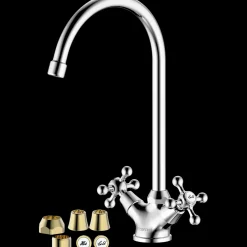 GEYSER Magnolia køkkenarmatur krom