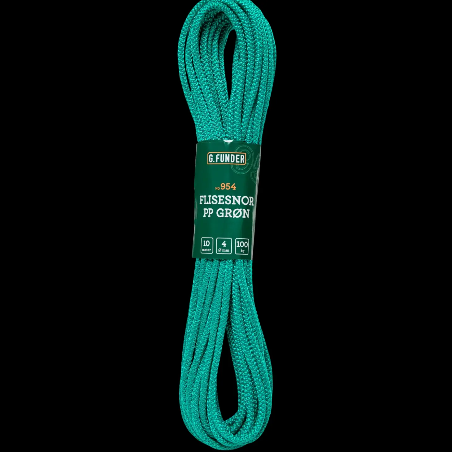 GF flisesnor 4 mm x 10 m grøn