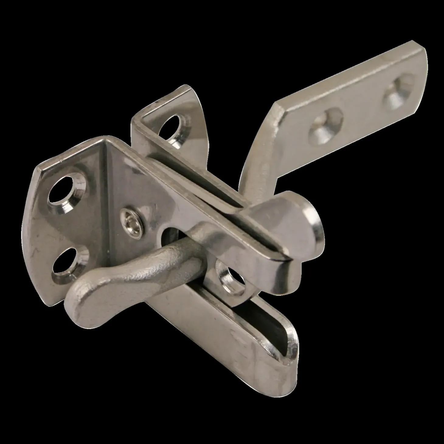 Glipfald m/beslag rustfrit stål