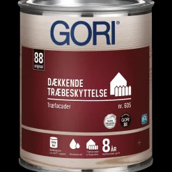 GORI 605 dækkende træbeskyttelse hvid 5 L