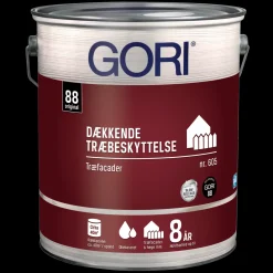 GORI 605 dækkende træbeskyttelse hvid 5 L