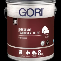GORI 605 dækkende træbeskyttelse stengrå 5 L
