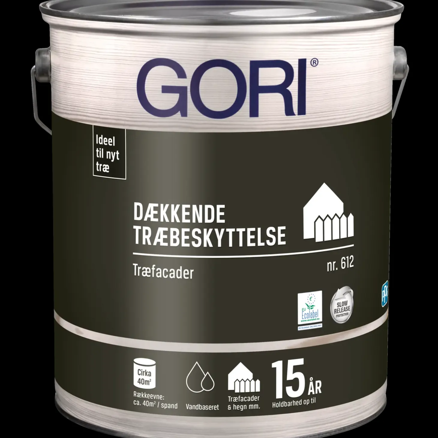 GORI 612 dækkende træbeskyttelse RAL 7016 5 L