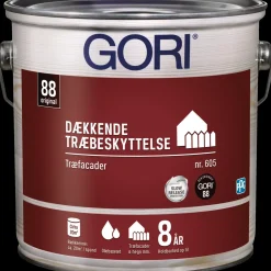 GORI 605 dækkende træbeskyttelse kridt 5 L