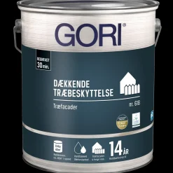 Gori 618 dækkende træbeskyttelse kulsort 5 L