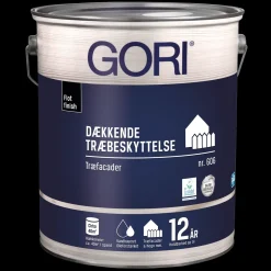 GORI 606 dækkende træbeskyttelse kridt 0,75 L