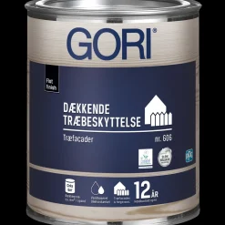 GORI 606 dækkende træbeskyttelse kridt 0,75 L