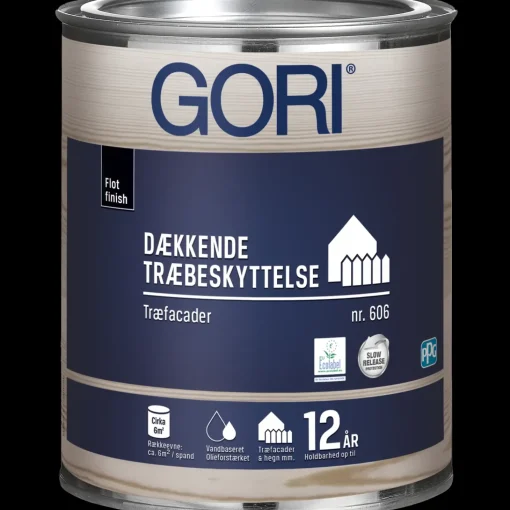 GORI 606 dækkende træbeskyttelse kridt 0,75 L