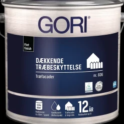 GORI 606 dækkende træbeskyttelse kridt 0,75 L