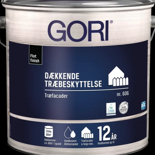 GORI 606 dækkende træbeskyttelse kridt 0,75 L