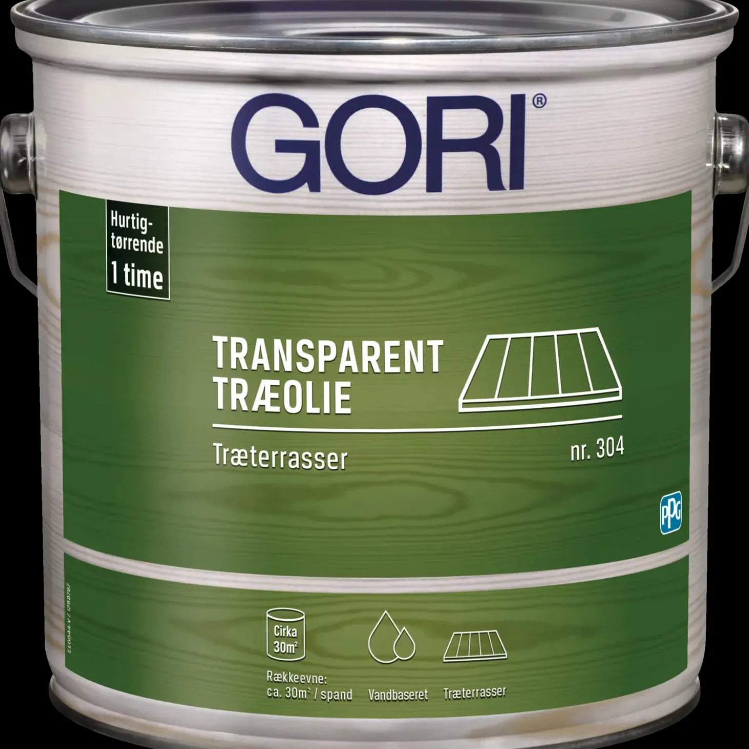 GORI 304 transparent træolie træterrasser pine 5 L