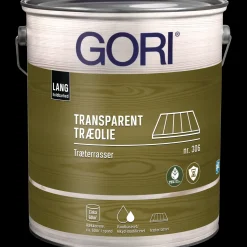 Gori 306 transparent træolie træterrasse farveløs 5 L