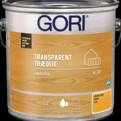 GORI 109 transparent træolie lærketræ 5 L