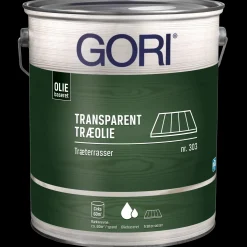 GORI 303 transparent træolie træterrasser pine 5 L