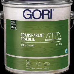 GORI 304 transparent træolie træterrasse farveløs 2,5 L