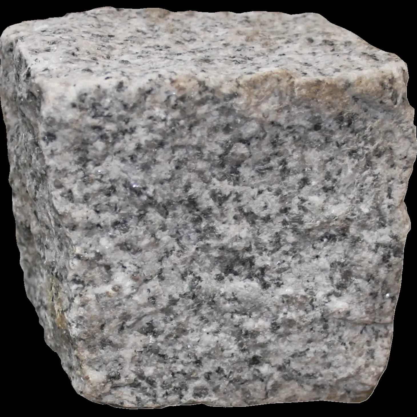 Granit chaussésten 9x9x8 cm grå