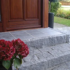 Granit kantsten grå 7x20x50 cm