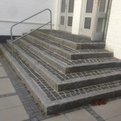 Granit kantsten grå 7x20x50 cm