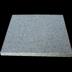 Granitflise Earl Grey 40x40x3 cm lysgrå