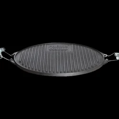 Grill plade i støbejern Ø42 cm