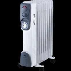 GRIPO olieradiator 2000W med 9 ribber og timer