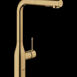 Grohe Essence køkkenarmatur m/udtræk poleret guld