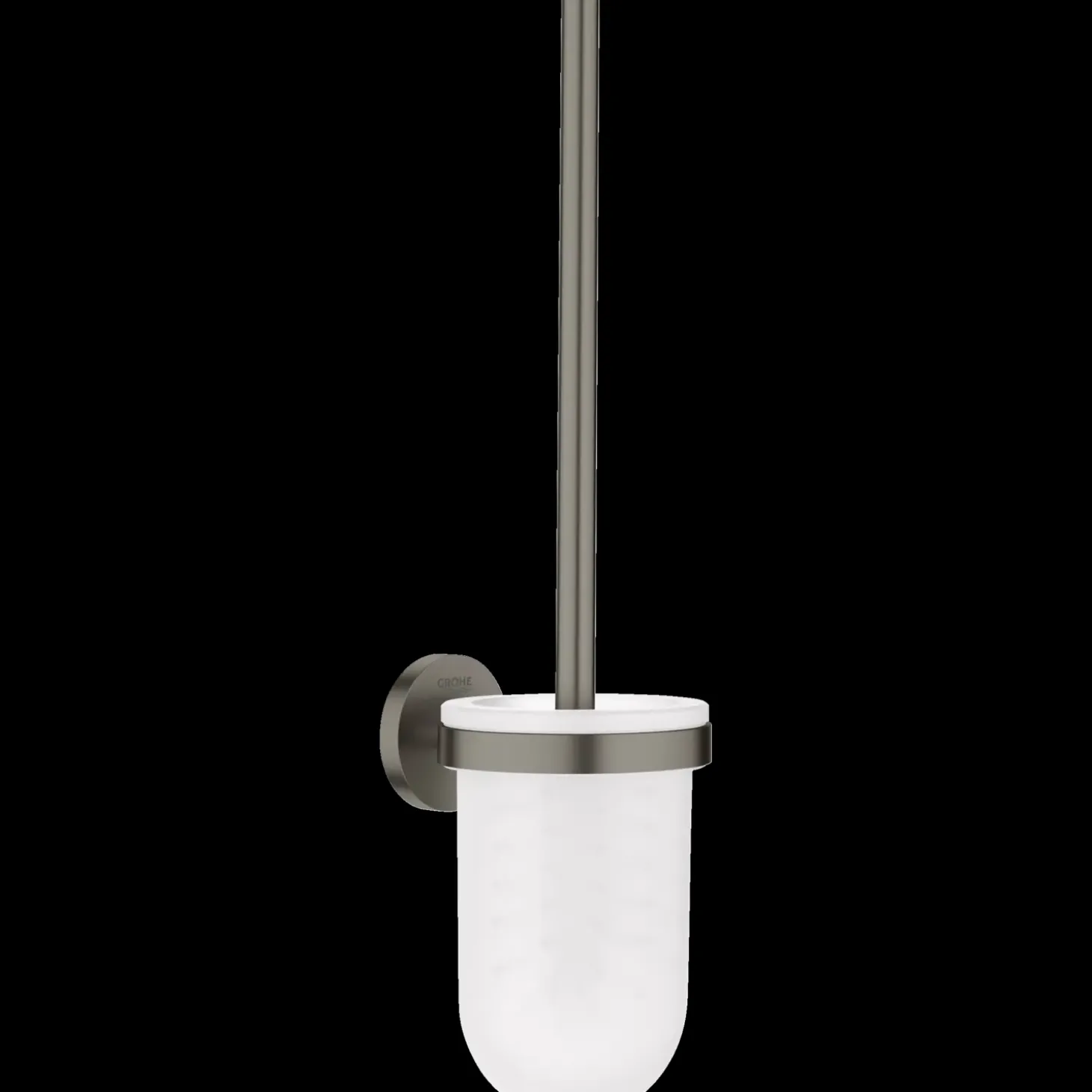 Grohe Essentials toiletbørste børstet hard graphite