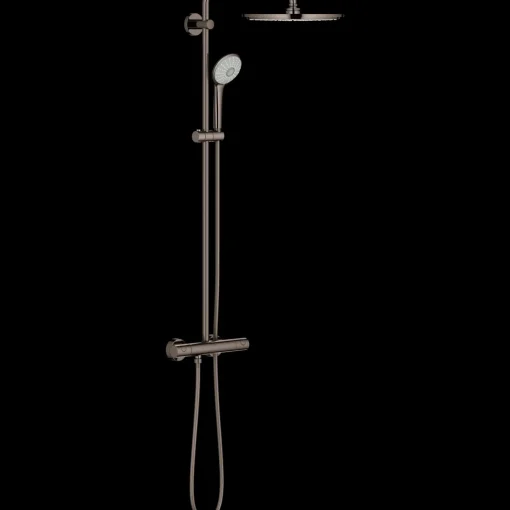 Grohe Euphoria brusesæt m/termostat poleret stål