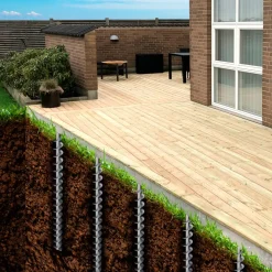 GroundPlug® Twister™ M12/600 skruefundament