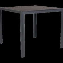 Guldborg havebord alu/nonwood sort