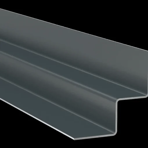 Hadie indvendig hjørne koksgrå 0,8x3000 mm