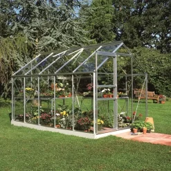 Halls Popular 106 6,2 m² alu 3 mm hærdet glas