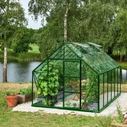 Halls Universal 128 9,9 m² grøn 3 mm glas