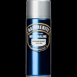 Hammerite effekt metalmaling spray sølvgrå 400 ml