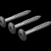 Hardie træskrue 4,8x30 mm 250 stk. sort