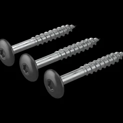 Hardie træskrue 4,8x30 mm 250 stk. sort