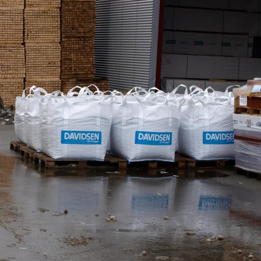 Harpet muld BigBag á 1000 kg