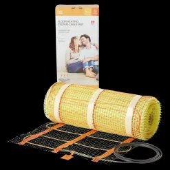 Heatcom varmemåtte 150W/m2 - 0,8 m² ekskl. termostat