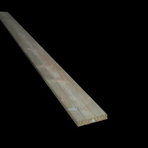 Hegnsbrædder gran trykimprægneret 16 x 100 mm x 1,8M