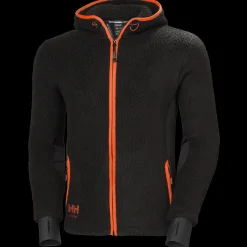 Helly Hansen Chelsea evolution fleece jakke med hætte sort str. M