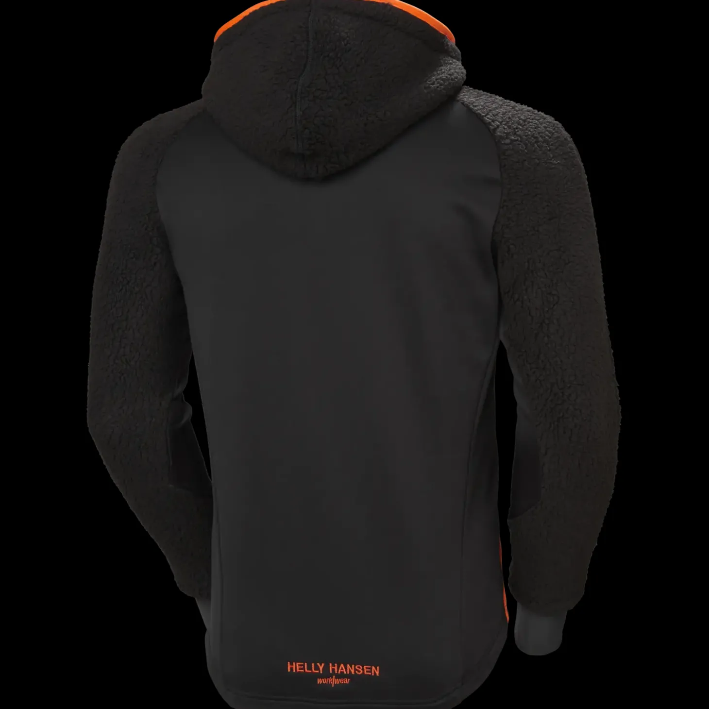 Helly Hansen Chelsea evolution fleece jakke med hætte sort str. M