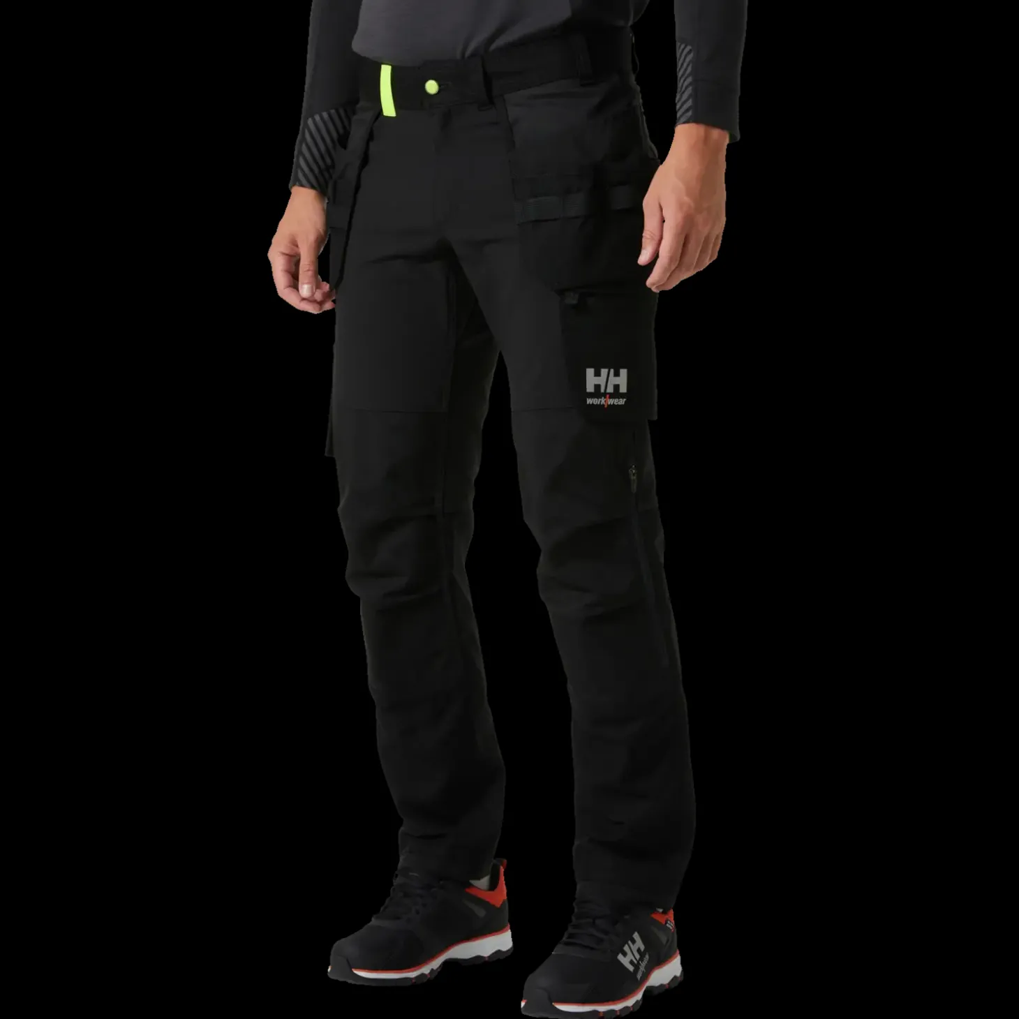 HellyHansen Oxford håndværkerbukser sort str. C52