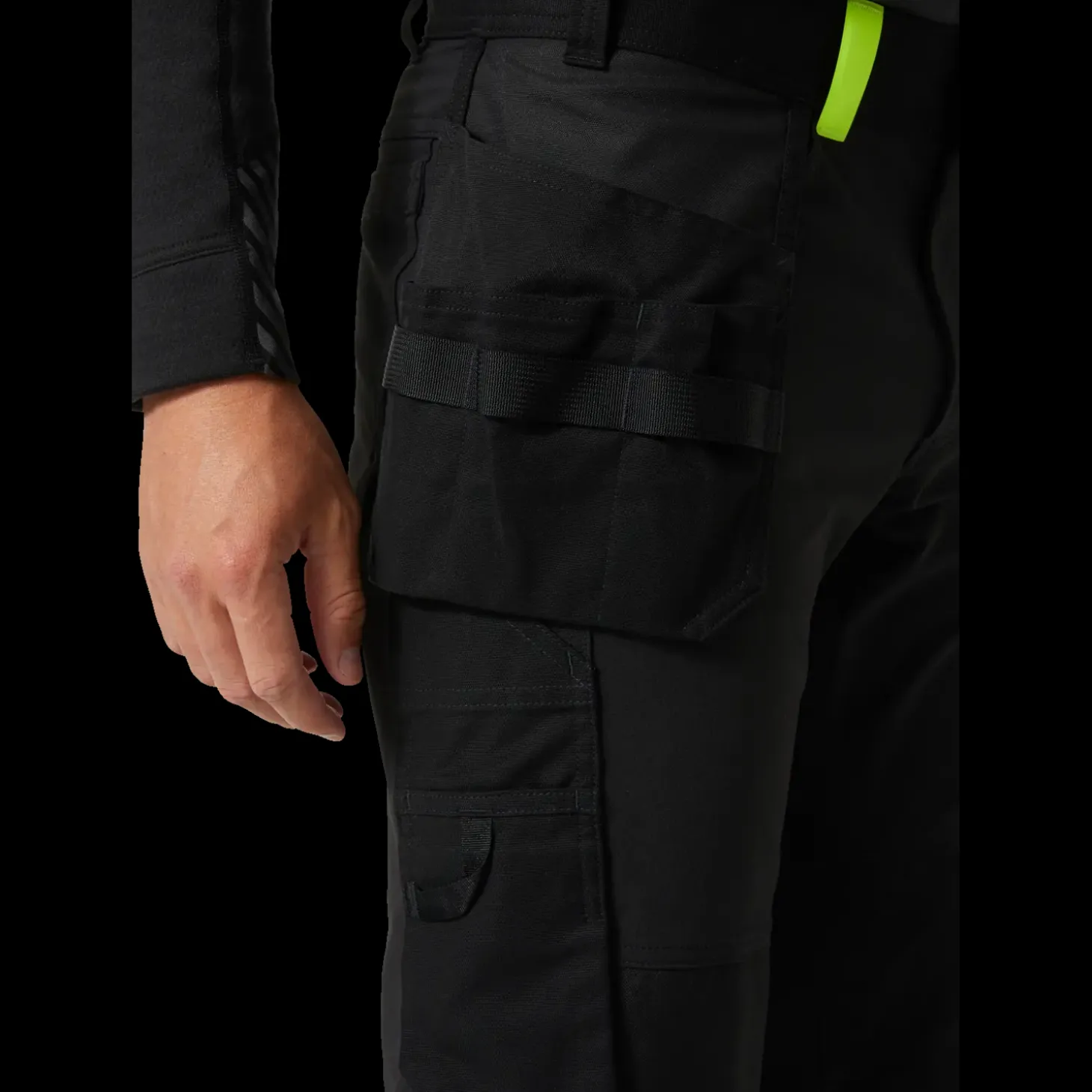HellyHansen Oxford håndværkerbukser sort str. C52